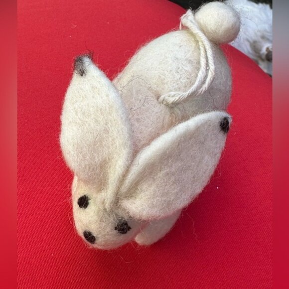 Other - CHRISTMAS EASTER DECOR Felt Bunny